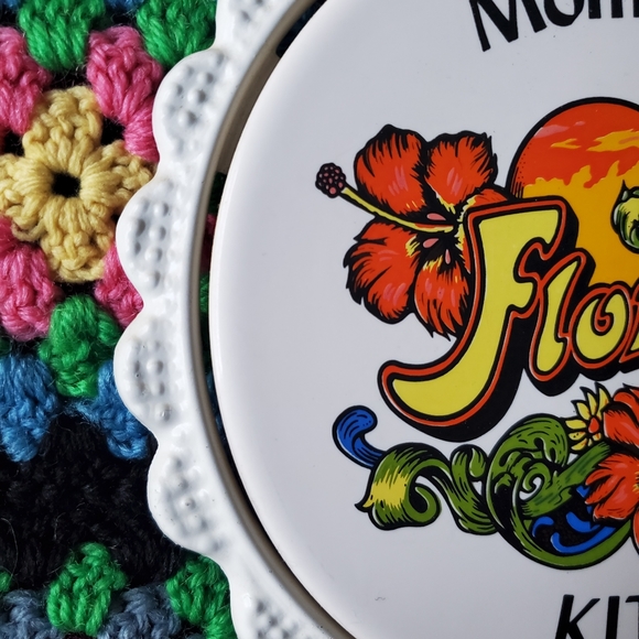 Vintage Mid-State Mom's Florida Kitchen Trivet - Picture 7 of 10